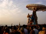 Parthasarathi on the sea shore