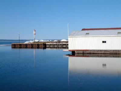 Dock&boat house North Bay