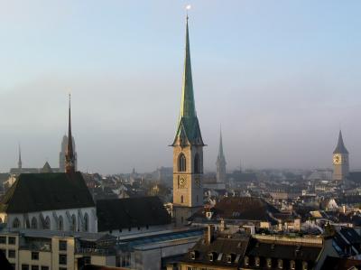Zurich, morning view