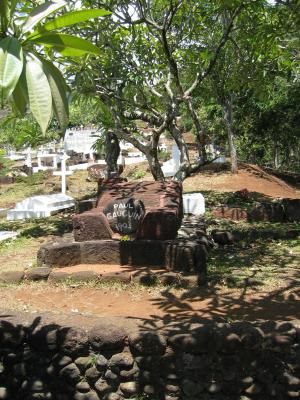 Paul Gauguin's grave - Nuku Oa