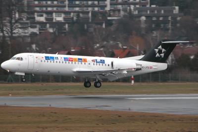 OE-LFG Stadt Innsbruck in Star Alliance livery