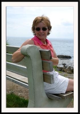 Charlotte on Ocean Avenue in Kennebunkport, Maine, just south of the Bush estate on Walker's Point.