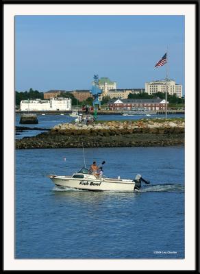 The harbor in Portsmouth, NH.