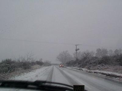 The A93 approaching Aboyne