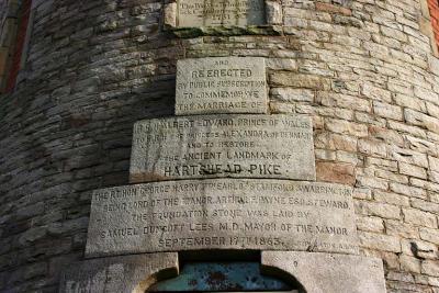 Hartshead Pike detail