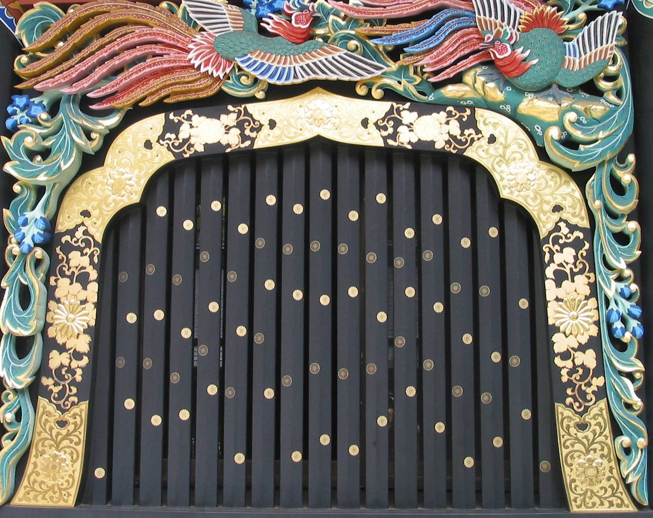 Monoyama Door, detail
