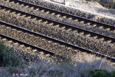 Les rails - le chemin vers la Cte d'Azur