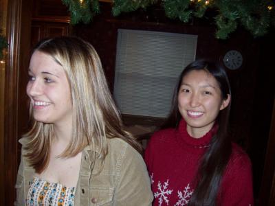 Nicole and Catie