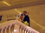 Newly Wed at Grand Central Station