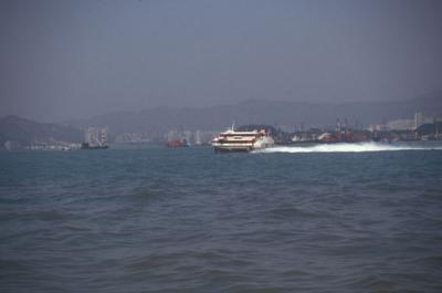 Hydrofoils from Hong Kong to Macau