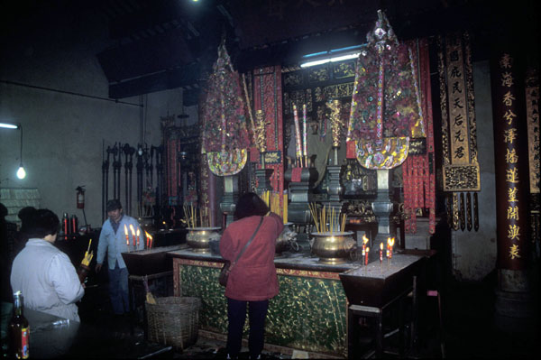 Inside the A-Ma Temple
