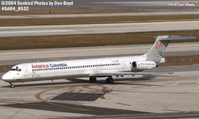 Avianca MD-83 EI-CEQ aviation stock photo #8532