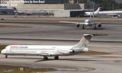 Avianca MD-83 EI-CEQ aviation stock photo #8533