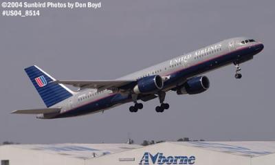 United Airlines B757-222 N587UA aviation stock photo #8514