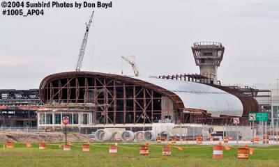 2004 - South end of Concourse J at MIA under construction aviation airport stock photo #1005