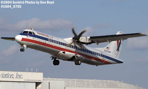American Eagle ATR72 N440AM aviation stock photo #8705