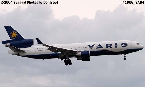 Varig Cargo MD-11 PP-VTJ aviation airline stock photo #1006