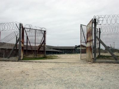 Gate to Maximum Security Area on Robben Island