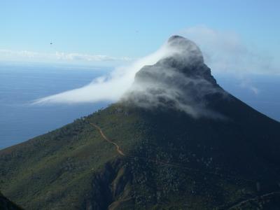 Lions Head as Seen from Table Mountain