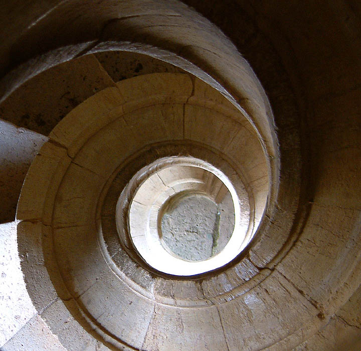 Spiral staircase, Convento de Cristo, Tomar