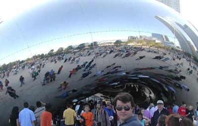 Cloudgate, also known as The Bean