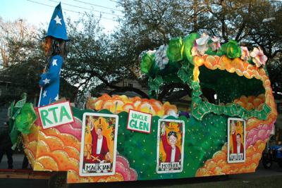 Le Krewe D'eat Parade Line Up