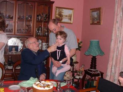 A selection of pictures from Great Grandad's birthday