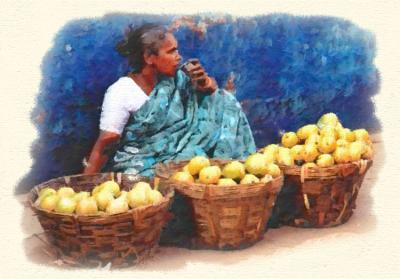 madras sales woman