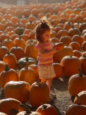Pumpkin Girl for Judith