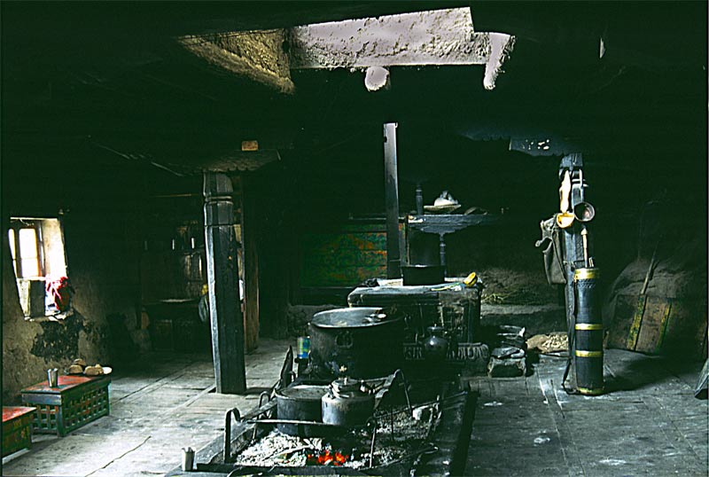 Gompa kitchen