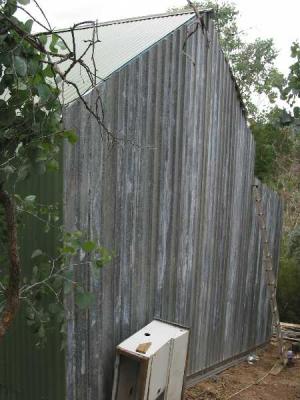 rear cladding - down hill