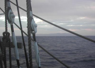 First sight of Africa (the coast of Morocco)