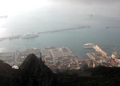 Gibraltar from the Rock