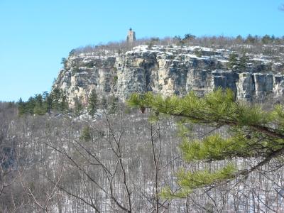 The Lighthouse from Oakwood Dr. // Mohonk
