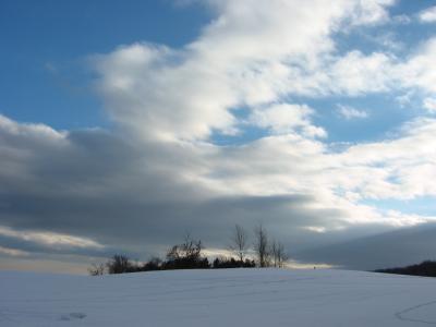 Winter sky // Mohonk