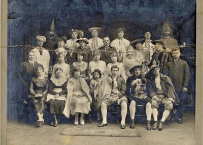A pre-1920s Polish Theatre Group photo