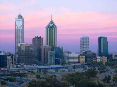 Stan Johnston: Perth at Twilight