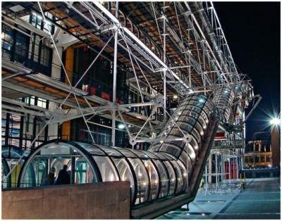 David Warren: Pompidou Center at Night