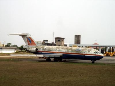 This 727 wont be leaving Lagos soon