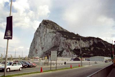 The Rock of Gibraltar, one of the Pillars of Hercules, formerly marked the end of the world