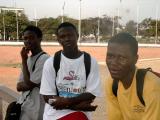 3 guys at Independence Square, Accra