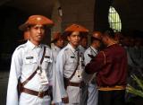 Historic district police get their daily instructions