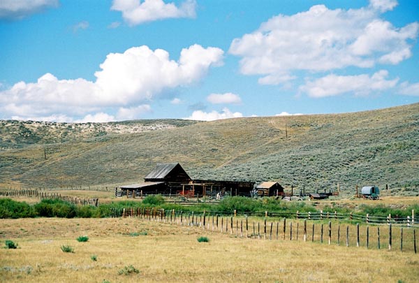 Ranch near Bondurant, Wyoming