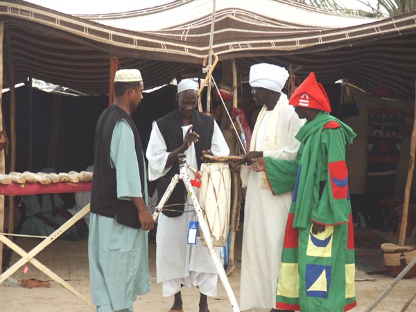 Sudanese bedouin camp