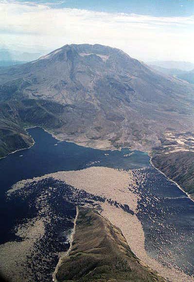 Mount St. Helens and Spirit Lake