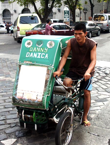 Filipino version of the rickshaw