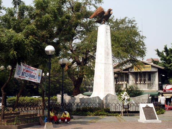 Battle of Manila Monument, Malacanang