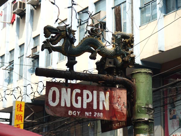 Ongpin Street is the center of Manila's Chinatown