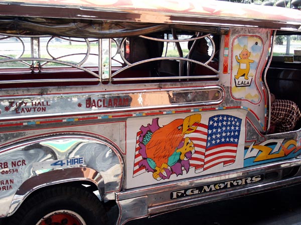American themed Jeepney