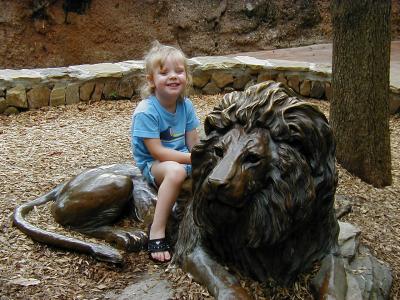 at the zoo